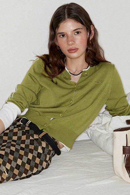 Wool Slim Fit Knit Top