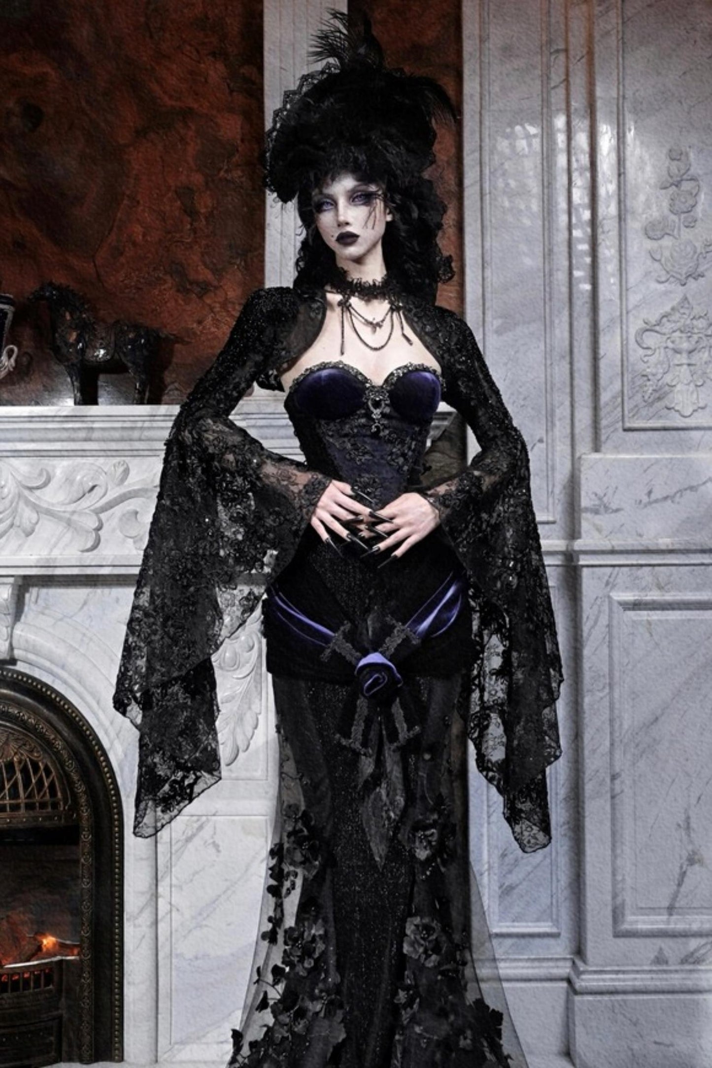 Velvet Diamond Corset