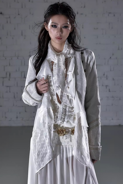 Retro Punk Leather Jacket