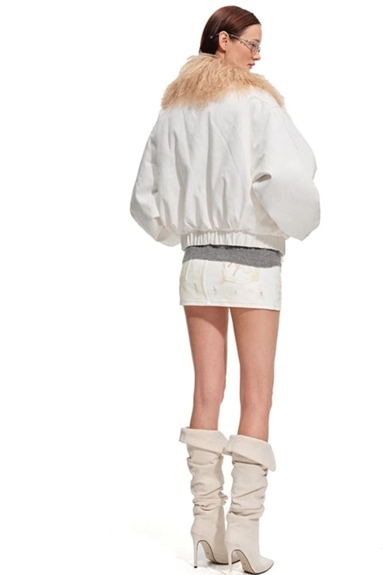 Polar Denim Twill Skirt