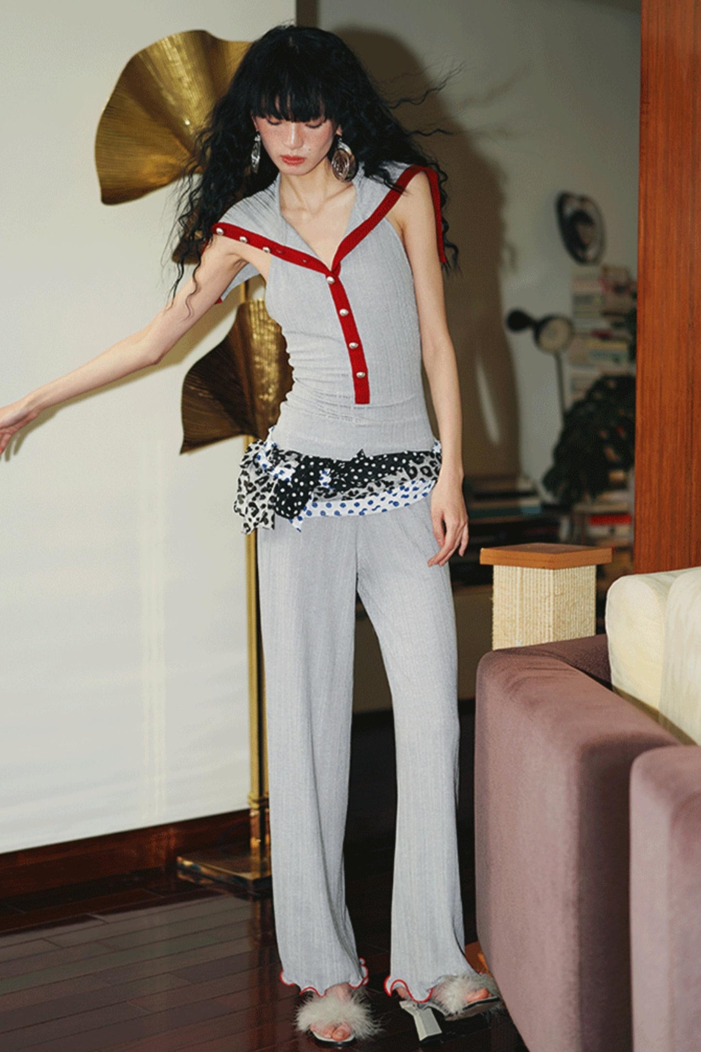 Summer Lace Knit Pants