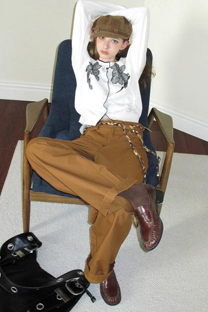 Light Wool Blend Cardigan