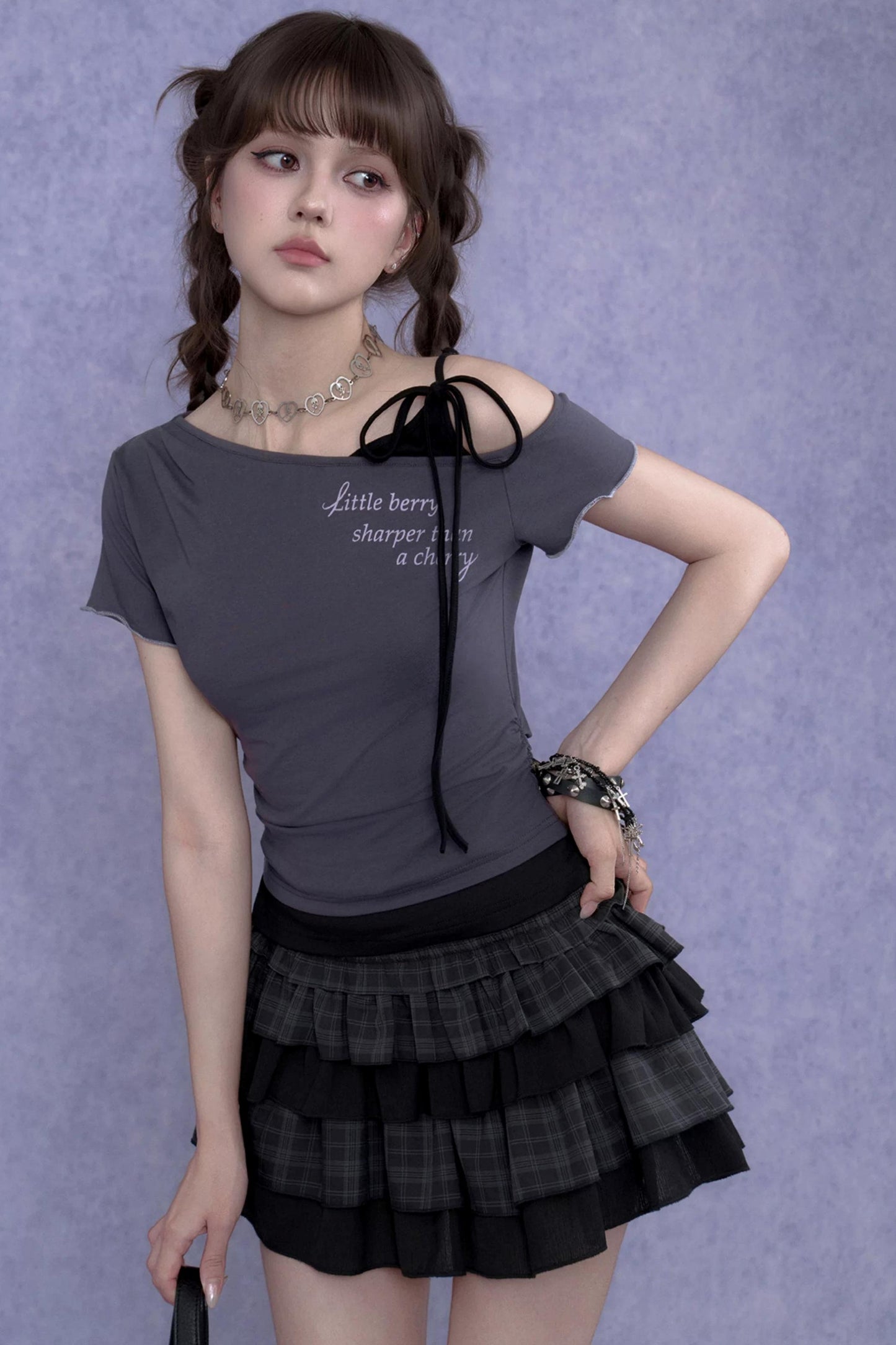 Pure Desire One-Shoulder T-Shirt
