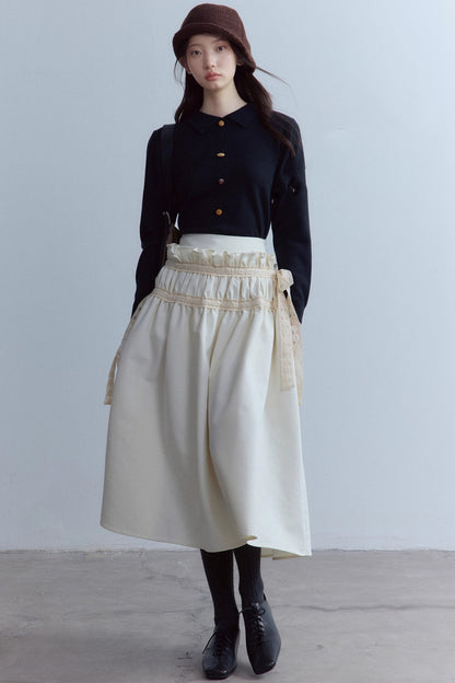 Polo Collar Wool Sweater