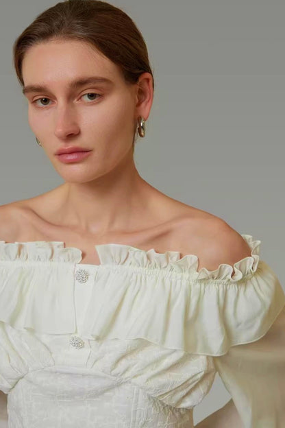 Double-Layer Ruffle Top