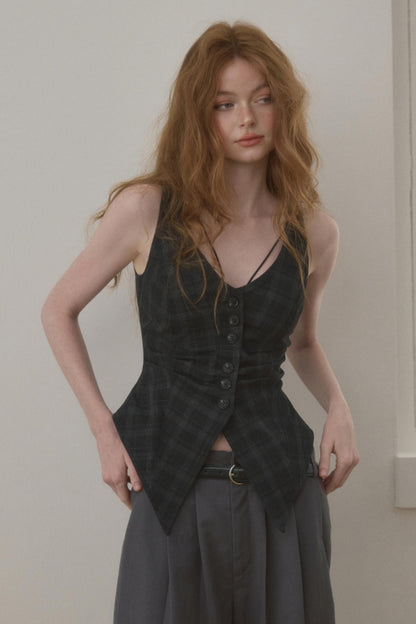 Flowing Line Asymmetry Top