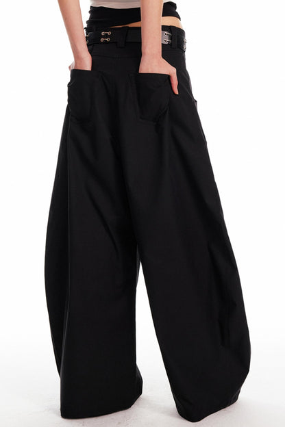 Summer Wide-Legged Pants