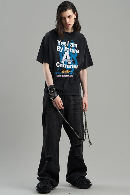 Short-Sleeved Cotton T-Shirt