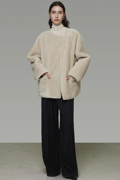 Winter Plush Fur Jacket