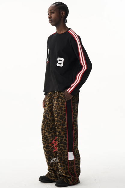 Retro Patchwork Color-Blocking Sweater