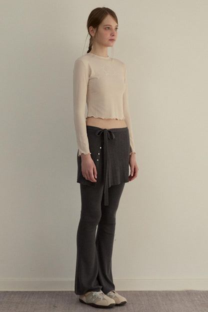 Star River Lace Sleeve Top