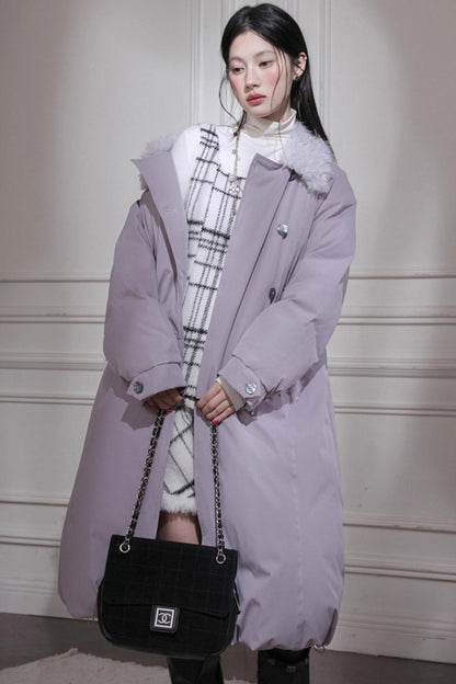 Checkered Woolen Plaid Dress Set-Up