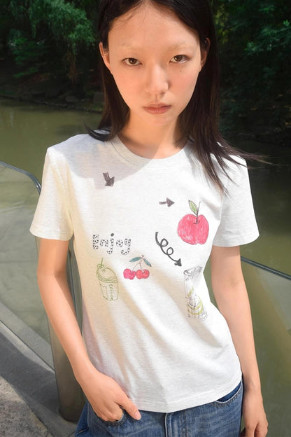 Blossom Gray T-shirt