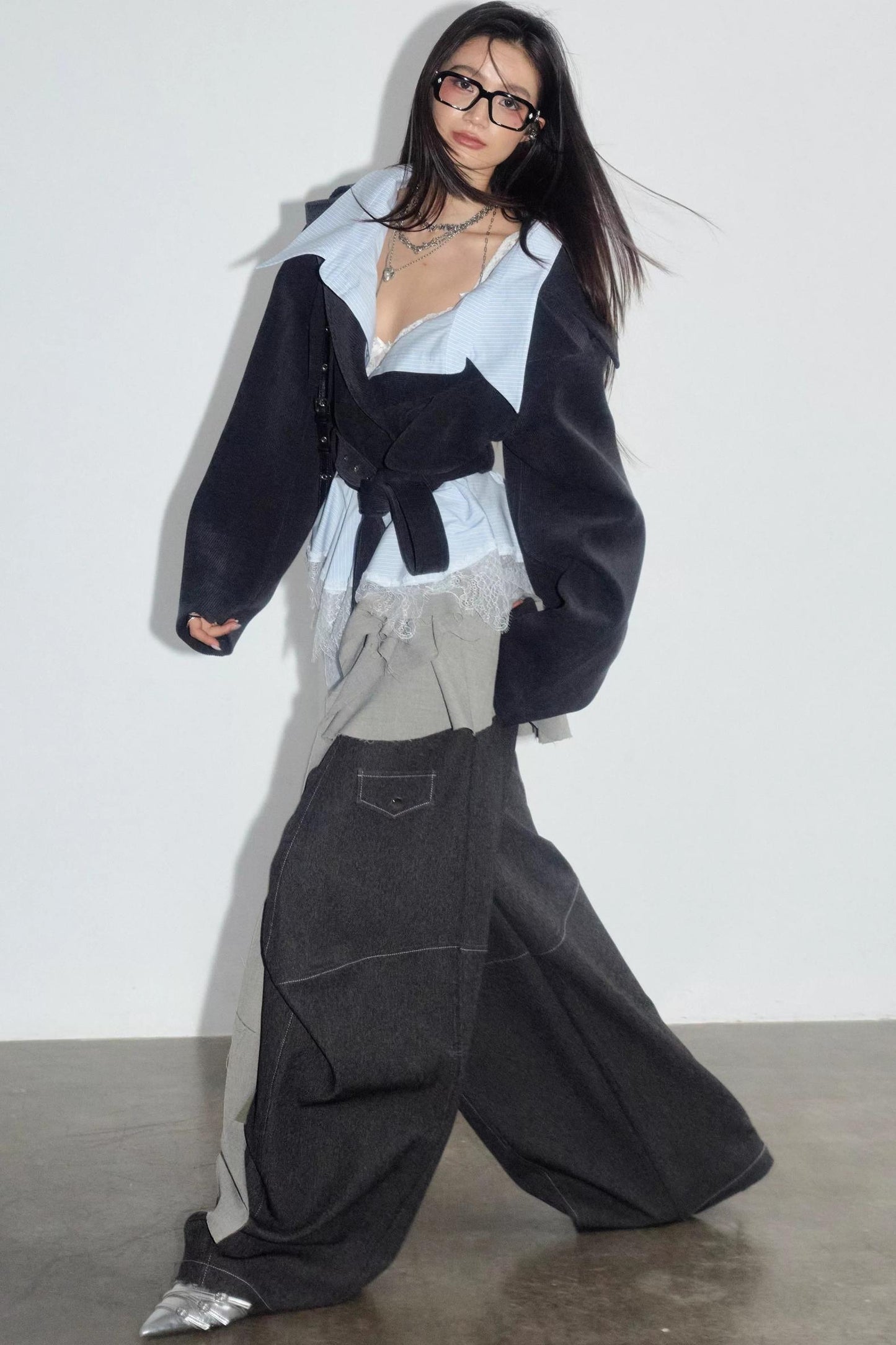 Relaxation Silhouette Pants