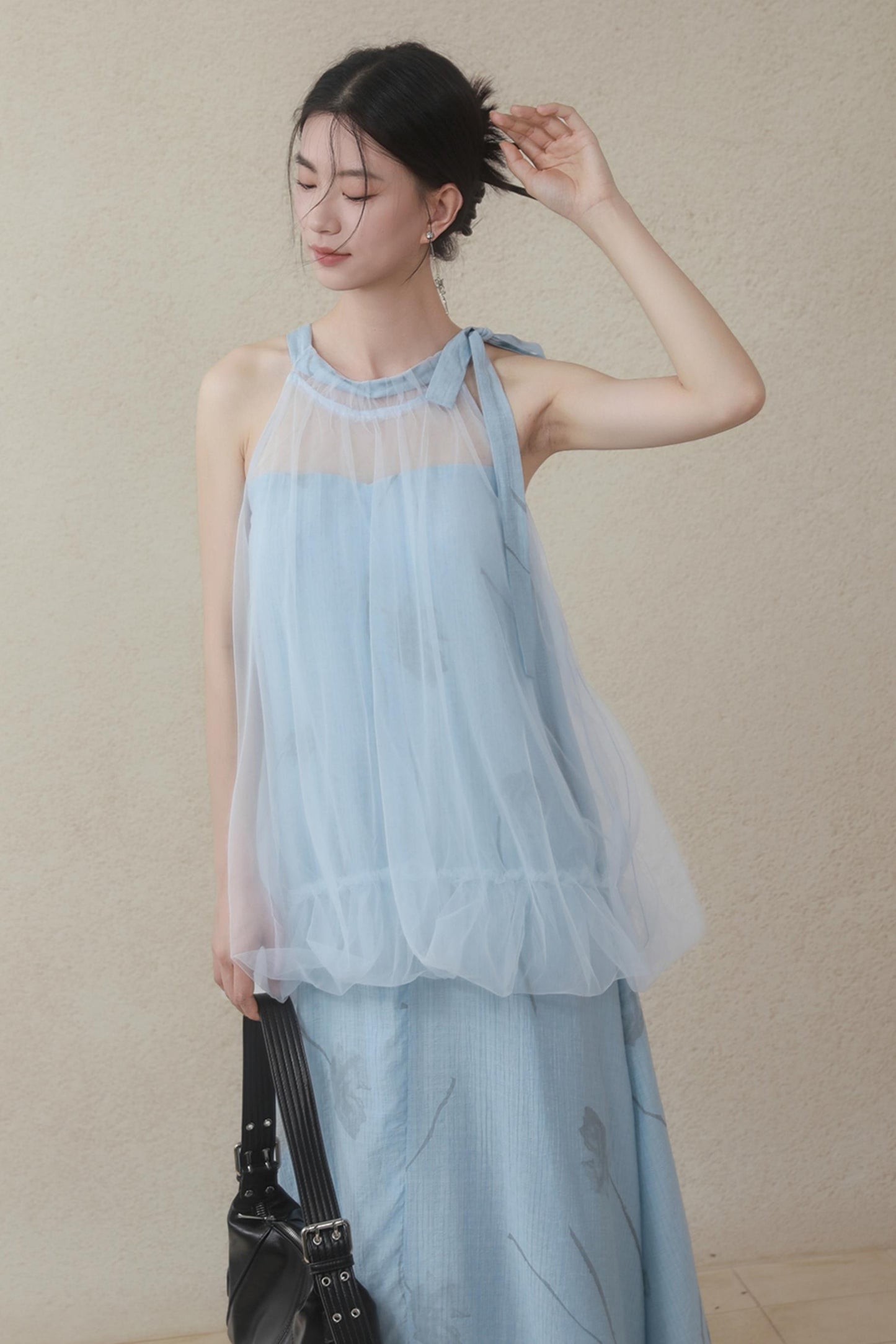 Summer Cloud Mesh Dress