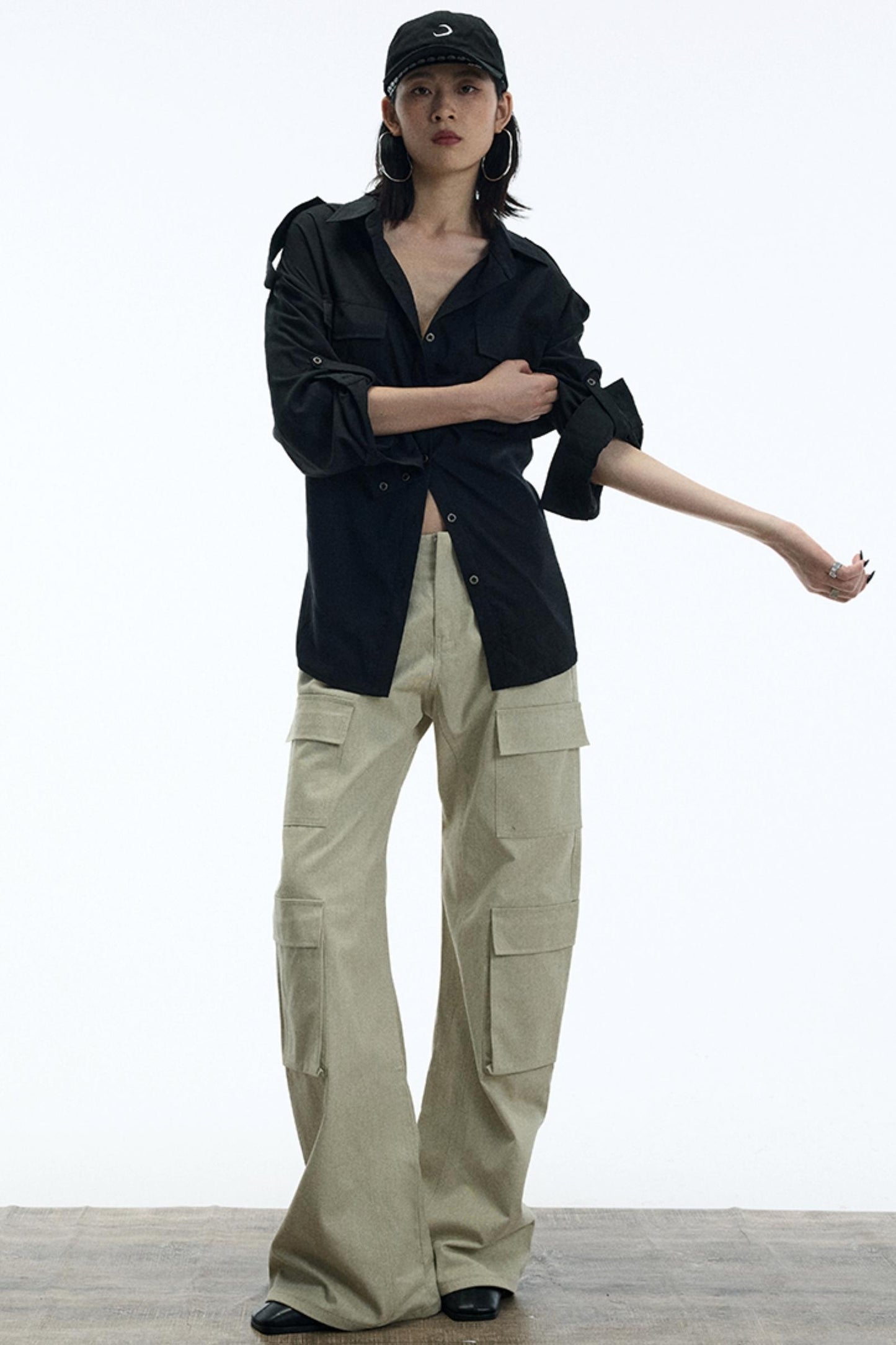 Modern Khaki Cargo Pants