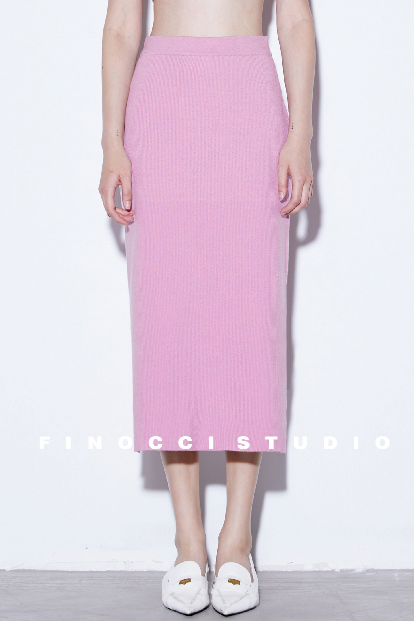 Minimalistisches Sling-Rock-Set aus Seiden-Lyocell