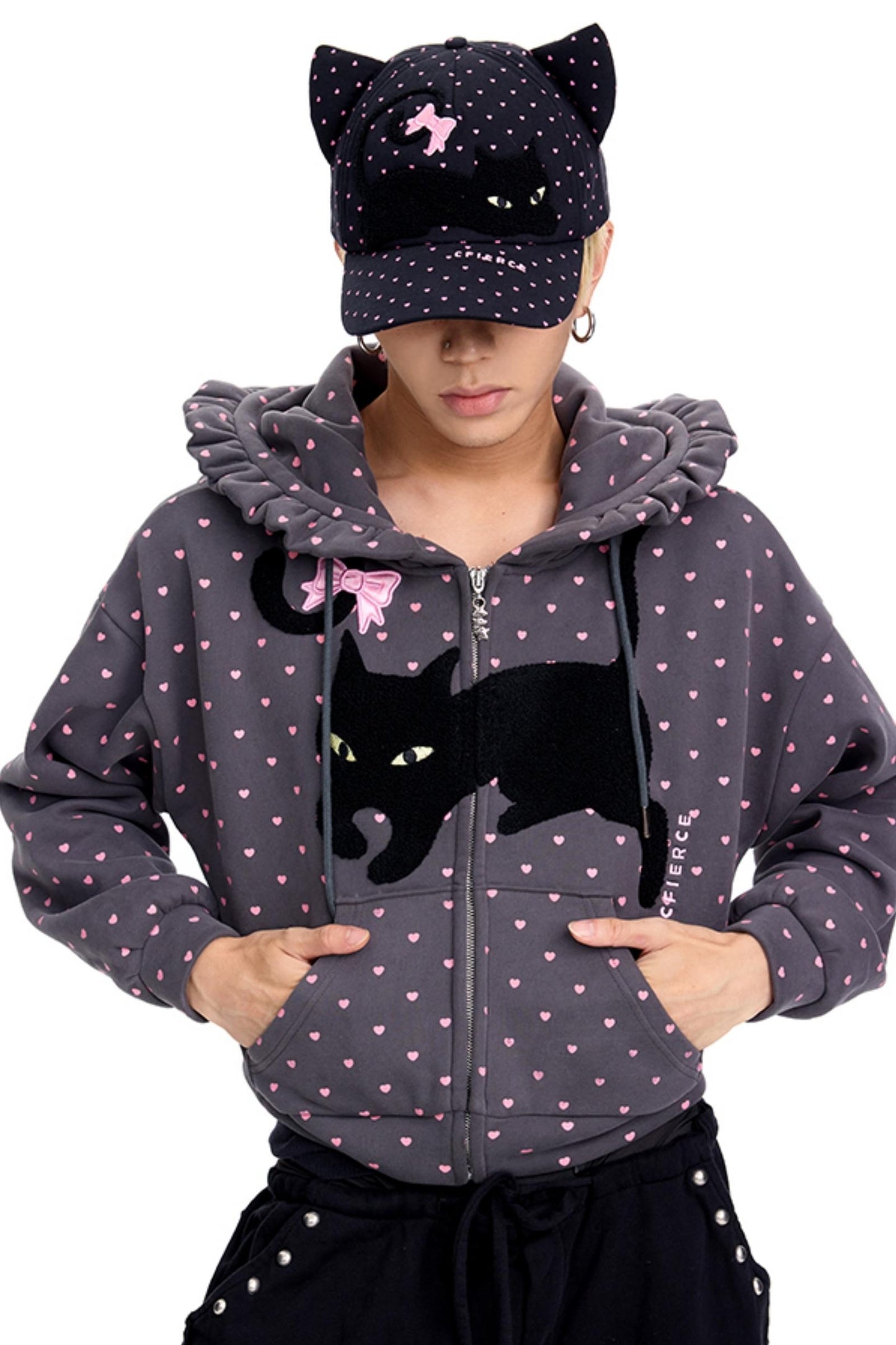 Cat Style Peaked Cap