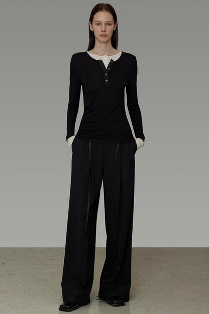 New Splicing Knitwear