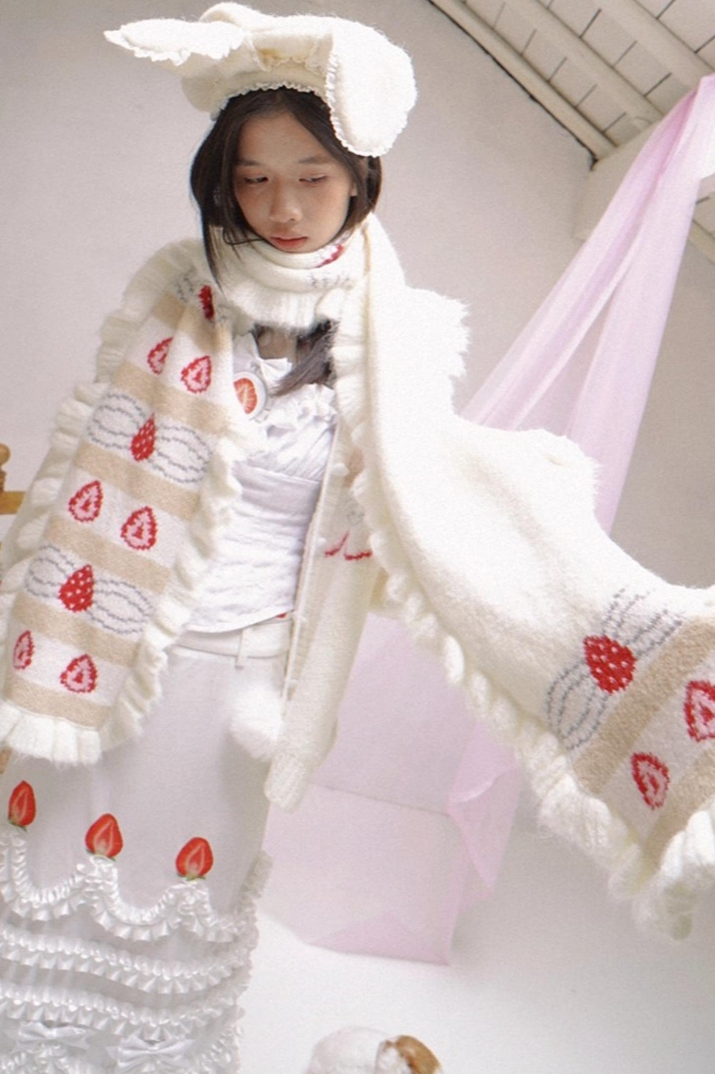 Everyday Happy Birthday Cake Scarf