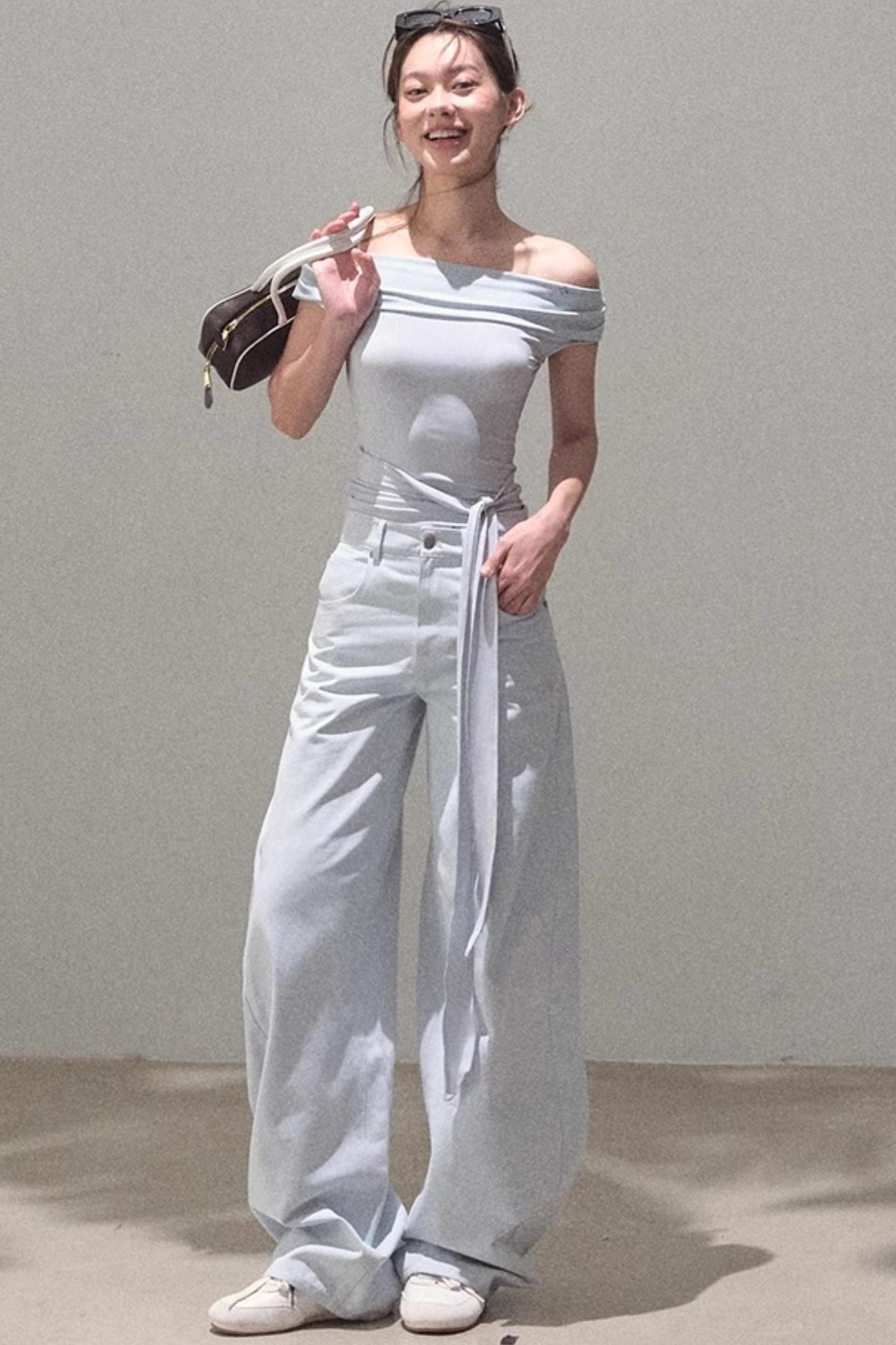 Summer Chic One-Shoulder Top