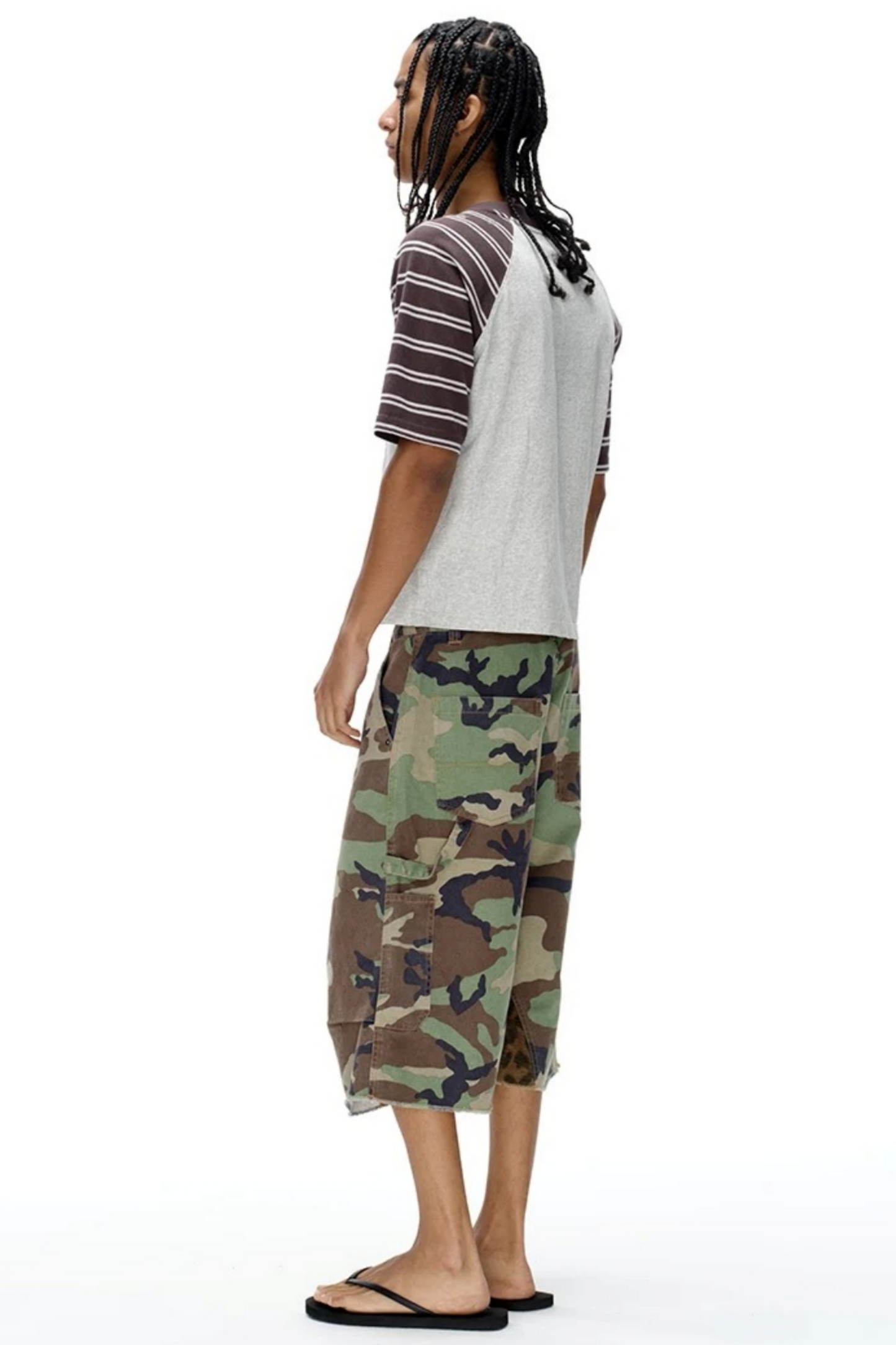 Patchwork Camouflage Shorts