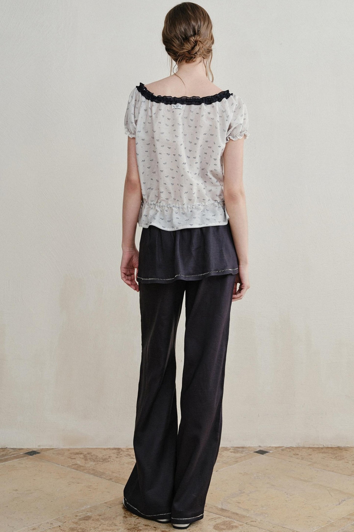 Sweet Lace Ramie Top