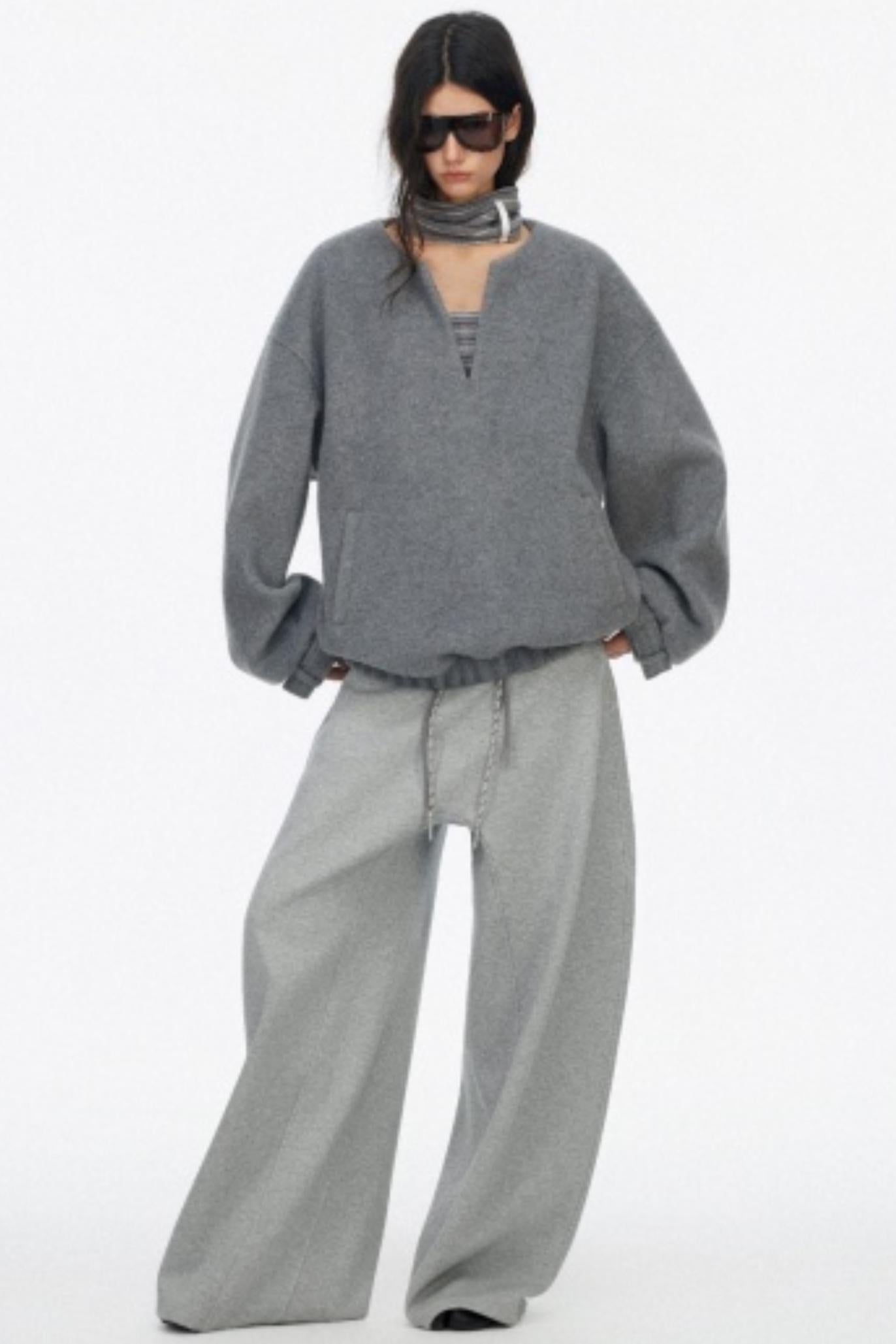 Silhouette Knit V-Neck Sweater