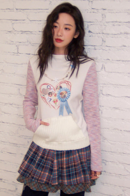 Childish Love Hooded Sweatshirt