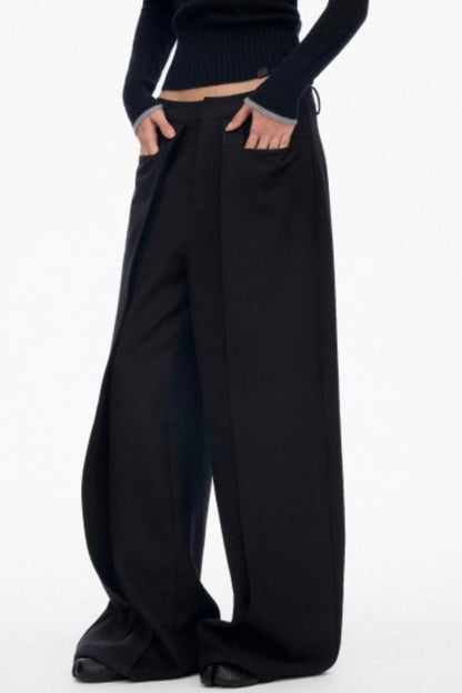 Luxury Pleated Draped Pants