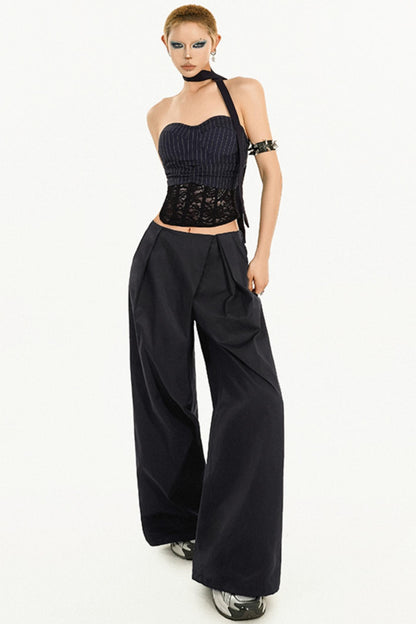 Striped Waist-Slimming Top