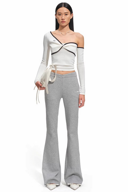 Langsam gehende Strickhose