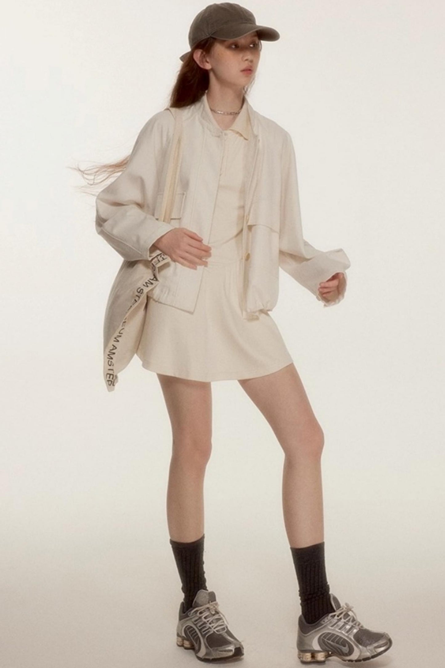 Simple Bow Tennis Dress