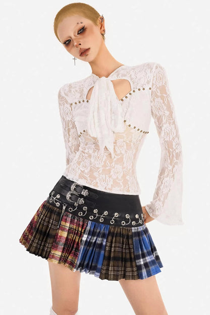 Molly Punk Plaid Skirt