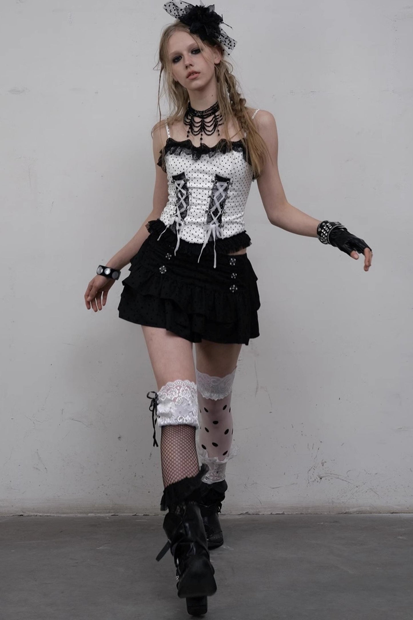 Gothic Lace Mini Top