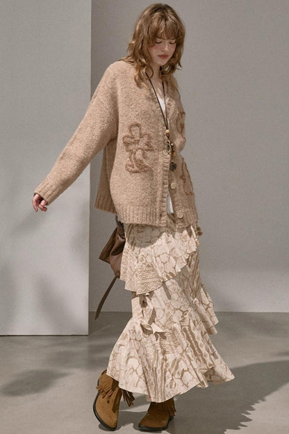 Original Ruffle Leaf Cake Skirt