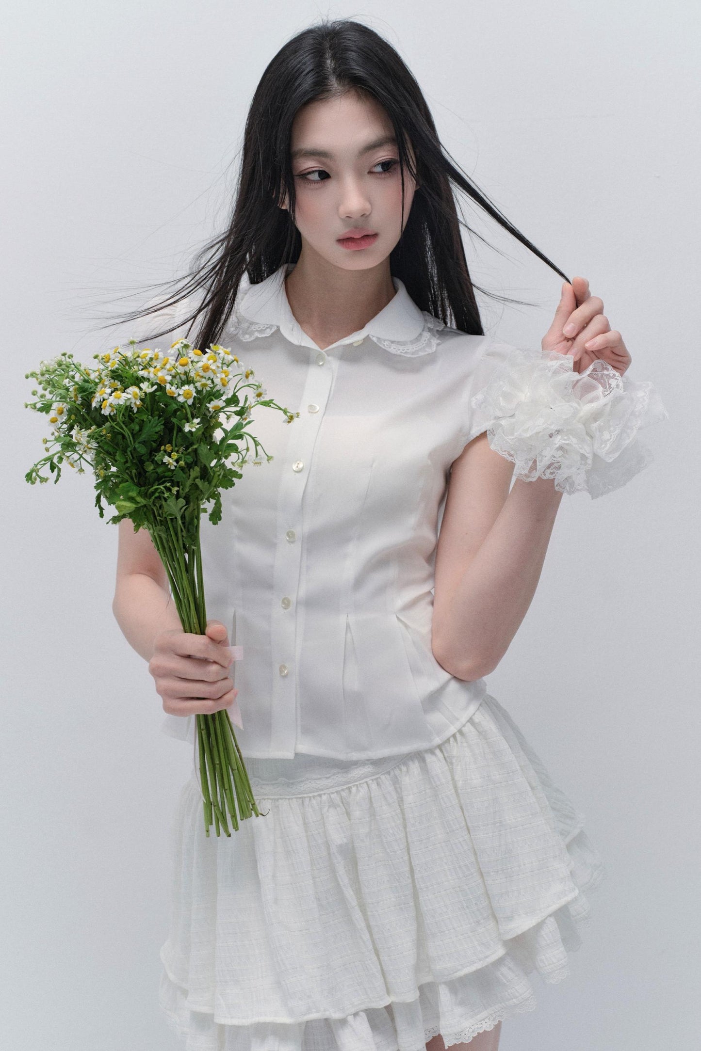 Korean Chic Layered Camisole Top Set-Up