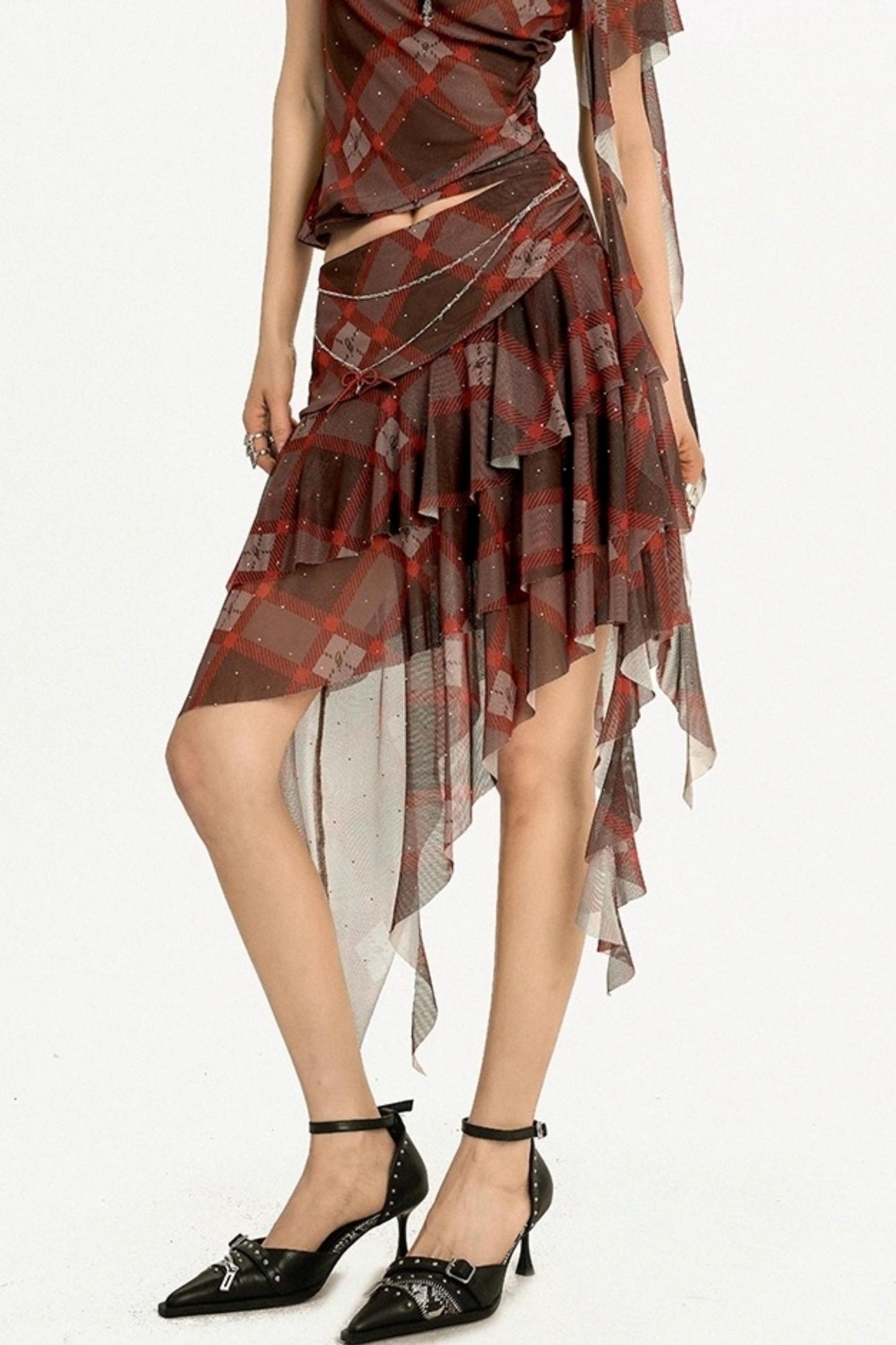 Summer Babes Plaid Skirt