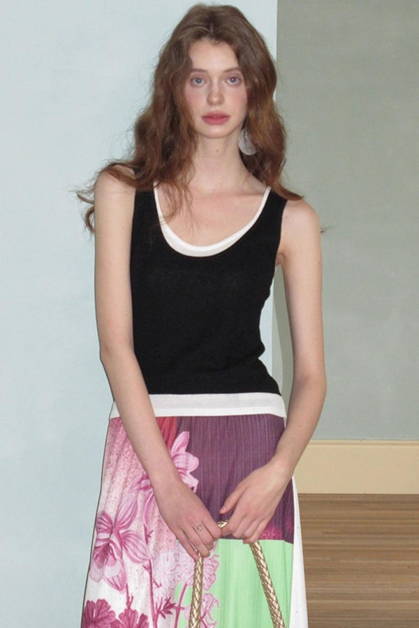 Soft Layered Knitted Vests