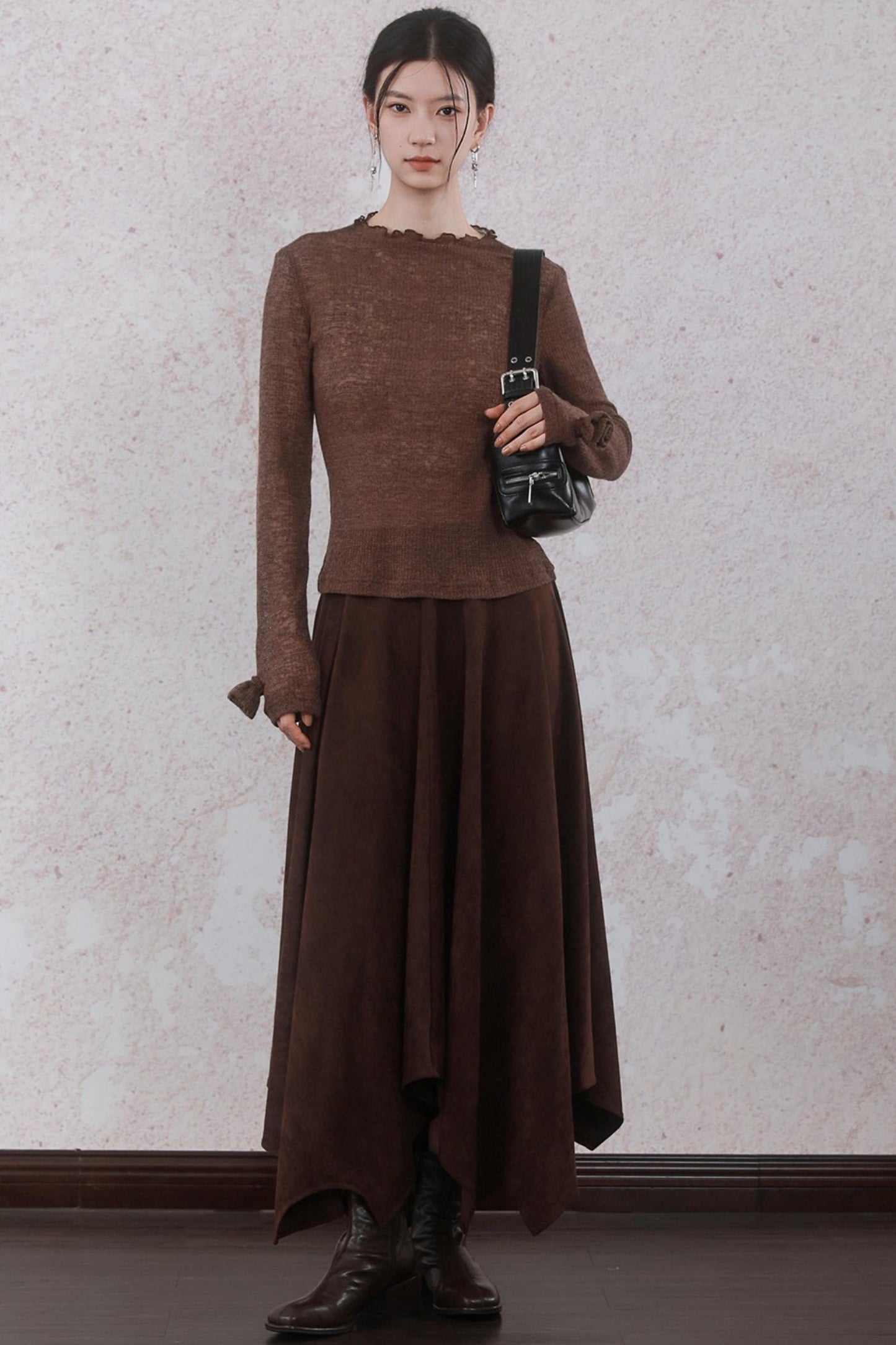 Chestnut Brown Skirt
