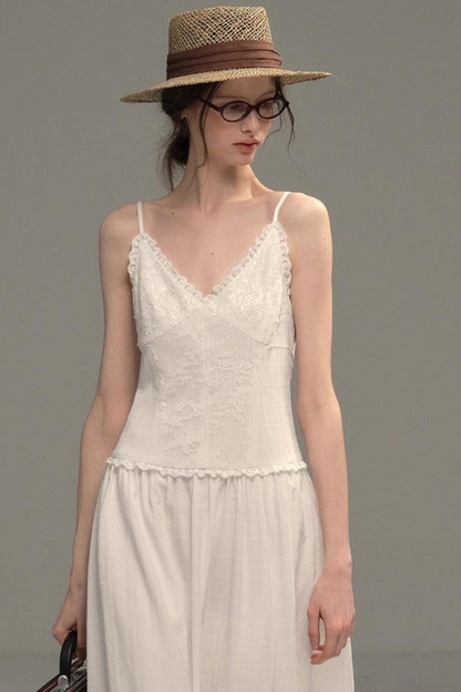 Fairy Sparkling Lace Slip Dress