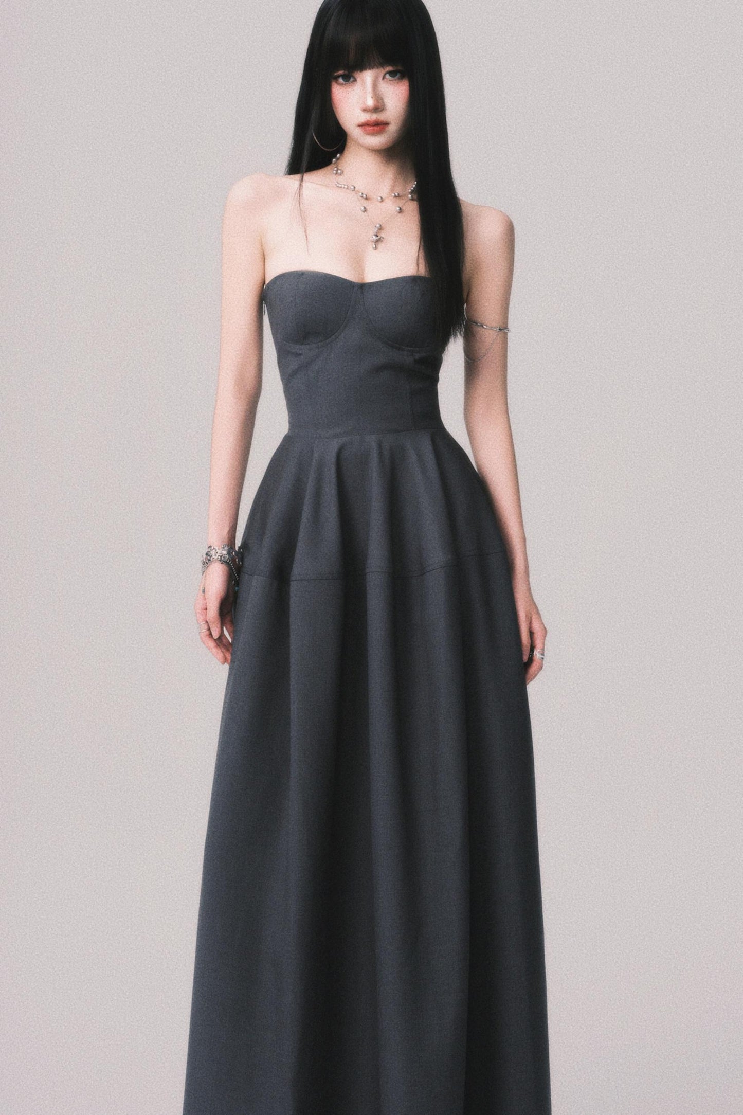 Cloud Fluffy Maxi Dress