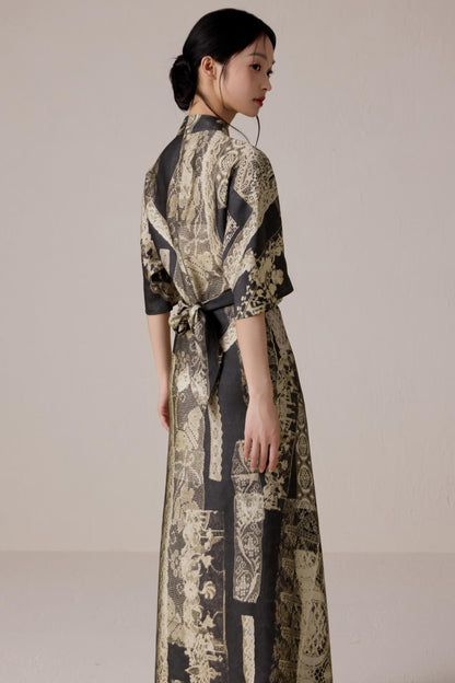 Ethnic Elegance Maxi Dress