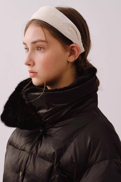 Embroidered Winter Headband