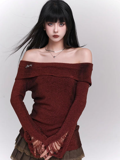 High-End Knitwear Top