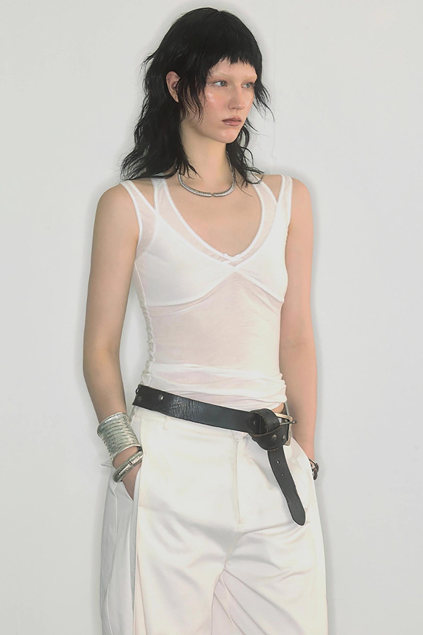 Breathable Double-Strap Racer Top