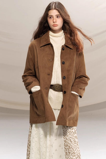 Nomadic Suede Retro Jacket