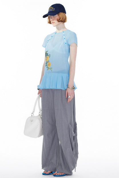 Big Pocket Lace-Up Machete Pants