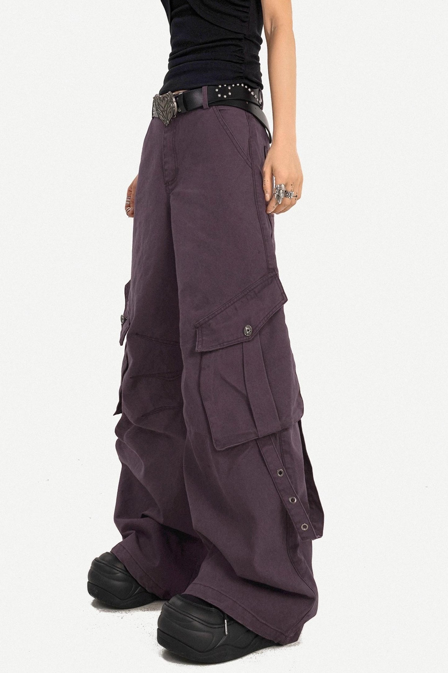 American Retro Multi-Pocket Cargo Pants