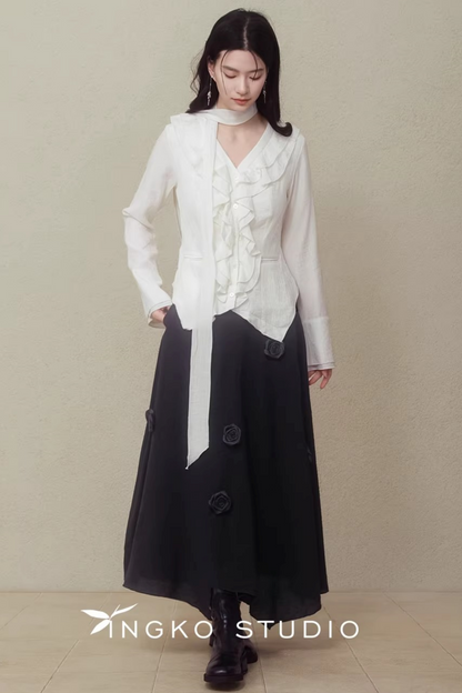 Ingko Moon Ribbon Top